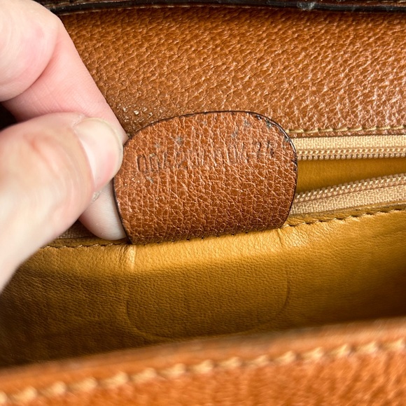 Vintage Gucci Bamboo Tan Leather Shoulder Bag - Picture 15 of 16